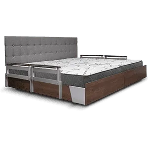 Companion bed from left side angle