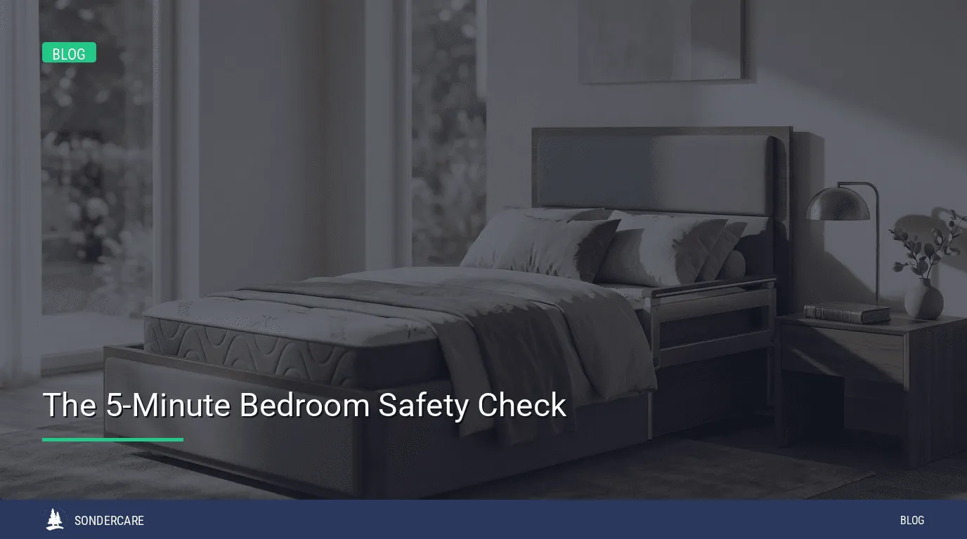 bedroom safety check for seniors