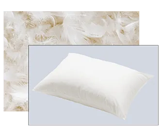 SonderCare Heavenly down-filled pillow with waterproof cover