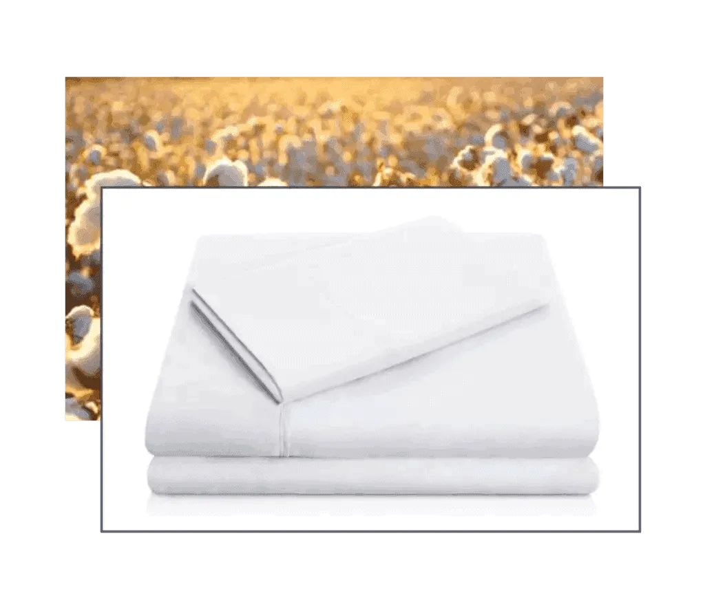 SonderCare organic cotton sheet set
