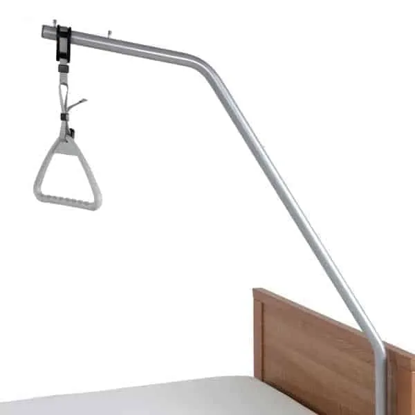 SonderCare overhead trapeze helper bar mounted above a bed