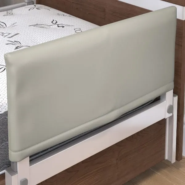 SonderCare protective pad fitted over an Aura bed rail