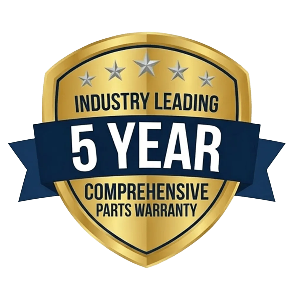 SonderCare 5-year parts warranty