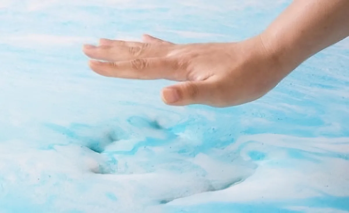 Memory foam side