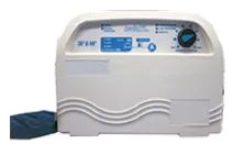 Close-up of control seetings machine